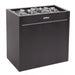 Harvia Virta Pro 20kW electric sauna heater in black steel with sauna stones