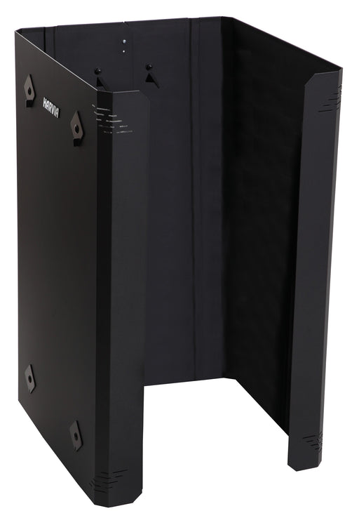 Harvia WL475 three-sided protective sheath in black-painted steel, product photo