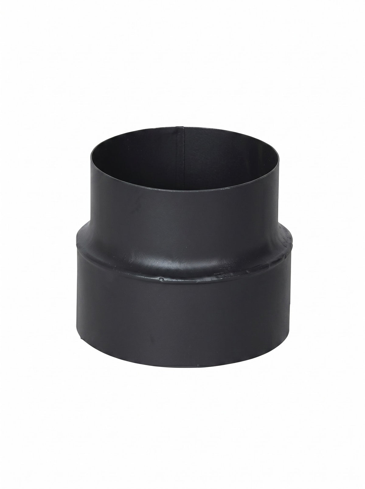 Harvia WZ115155 black steel sauna stove flue pipe reducer adapter
