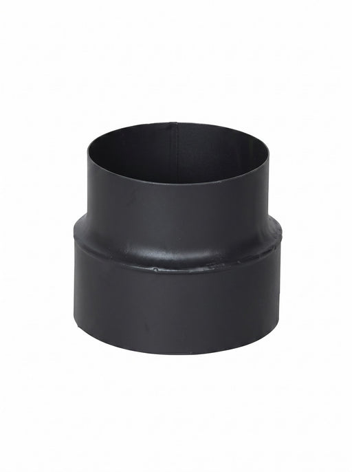 Harvia WZ115155 black steel sauna stove flue pipe reducer adapter