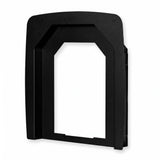 Black mounting collar for HIVE Flow Mini LS shown from the front