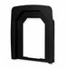 Black mounting collar for HIVE Flow Mini LS shown from the front