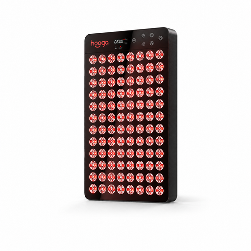 Hooga Ember sauna red light therapy panel, 384 LEDs in a sealed aluminum housing
