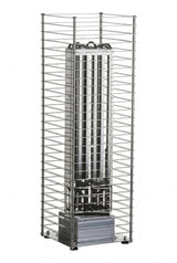 HUUM CLIFF 10.5kW heater empty steel cage showing internal heating elements