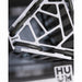 HUUM CLIFF 10.5kW heater close-up of laser-cut steel frame and elements