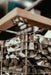 HUUM CLIFF 9kW heater detail of central mounting bracket and stones