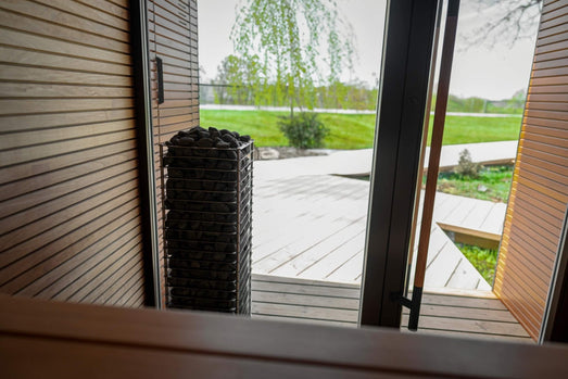 HUUM CLIFF 9kW Electric Sauna Heater Package - Topture