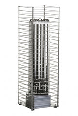 HUUM CLIFF 9kW heater empty steel cage exposing the internal heating element