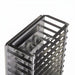 HUUM CLIFF Mini 3.5kW heater top corner detail of steel cage and stones