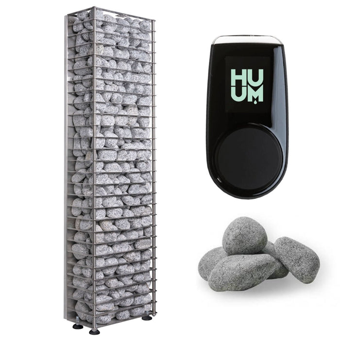 HUUM CLIFF Mini 3.5kW Electric Sauna Heater Package - Topture