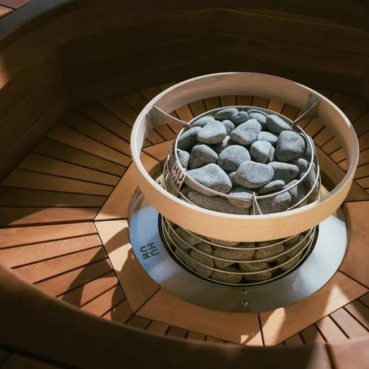 HUUM Flange HM - Embedding Flange for HIVE Mini Series Sauna Heaters - Topture