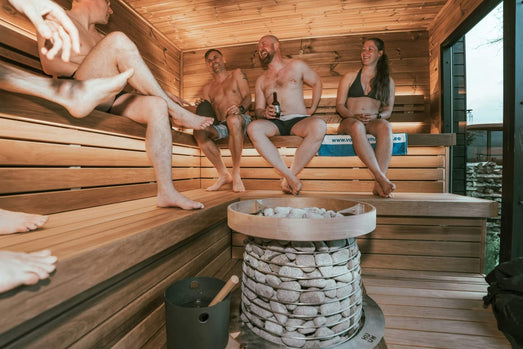 HUUM HIVE 15kW Electric Sauna Heater Package - Topture