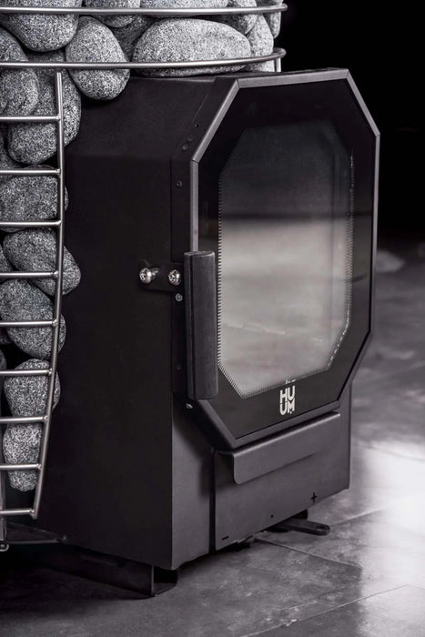HUUM HIVE Flow 9.8kW Wood - Burning Sauna Heater Package - Topture
