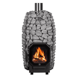 HUUM HIVE Flow 9.8kW Wood - Burning Sauna Heater Package - Topture