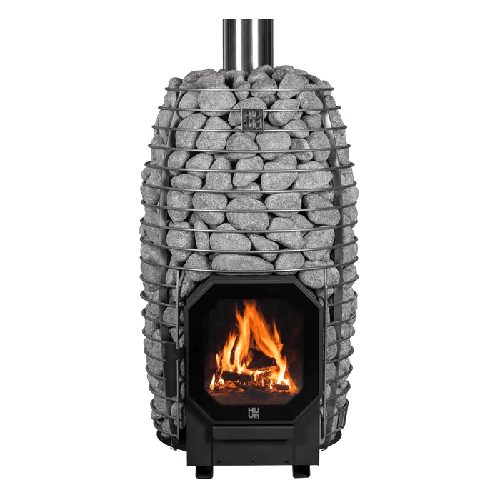HUUM HIVE Flow 9.8kW Wood - Burning Sauna Heater Package - Topture