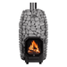 HUUM HIVE Flow 9.8kW Wood - Burning Sauna Heater Package - Topture