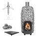 HUUM HIVE Flow Mini 8.5kW Wood - Burning Sauna Heater Package - Topture