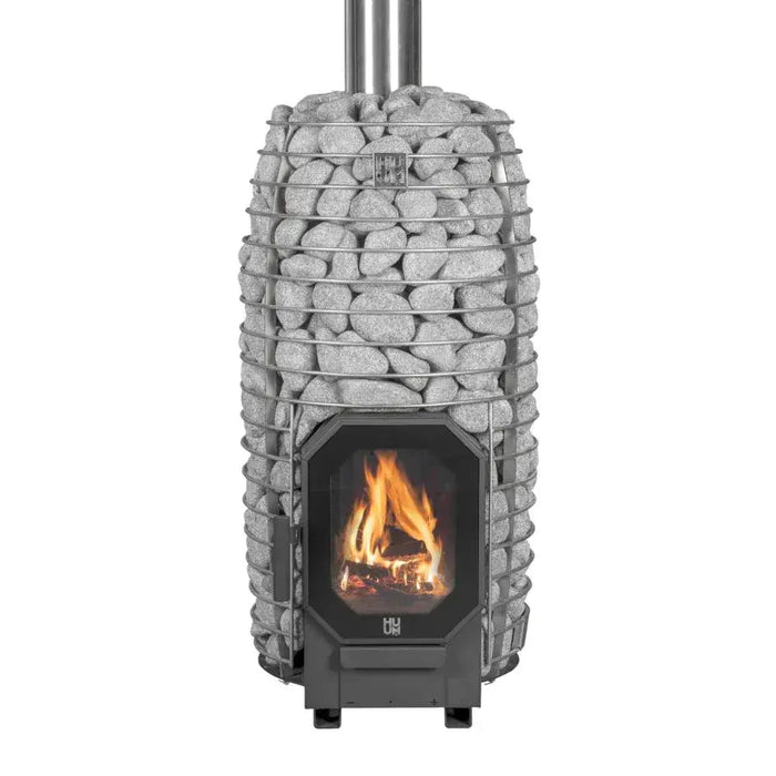 HUUM HIVE Flow Mini 8.5kW Wood - Burning Sauna Heater Package - Topture