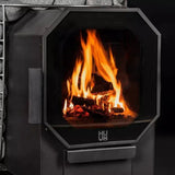 HUUM HIVE Flow Mini LS 8.5kW Wood - Burning Sauna Heater Package - Topture