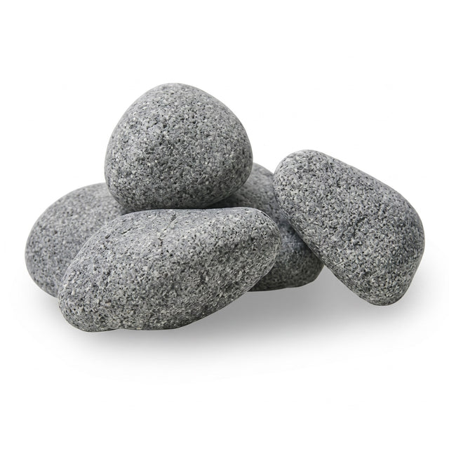 HUUM rounded igneous sauna heater stones for electric and wood stoves