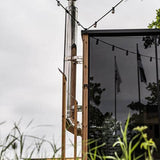 HUUM Thru - Wall Backside Connection Chimney Kit - Topture