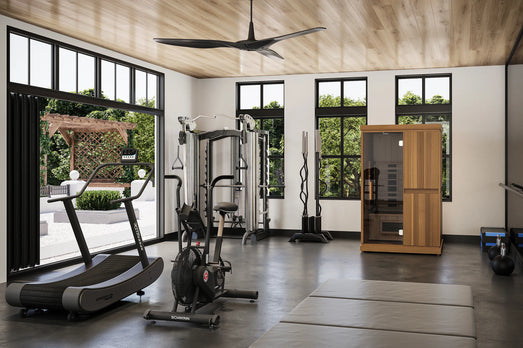 Finnmark FD-2 Full-Spectrum Infrared Sauna | 2-Person Infrared Sauna - Topture