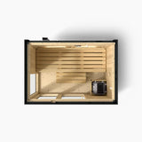 Kohler C1 Indoor Sauna Kit - Graphite Grey | 2, 3 or 5 Person - Topture