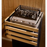 Kohler C1 Indoor Sauna Kit - Graphite Grey | 2, 3 or 5 Person - Topture