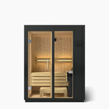 Kohler C1 Indoor Sauna Kit - Graphite Grey | 2, 3 or 5 Person - Topture