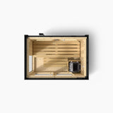 Kohler C1 Indoor Sauna Kit - Graphite Grey | 2, 3 or 5 Person - Topture