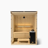 Kohler C1 Indoor Sauna Kit - Scandinavian Spruce | 2, 3 or 5 Person - Topture
