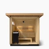 Kohler C2 Outdoor Sauna Kit - Douglas Fir | 3, 5 or 6 Person - Topture