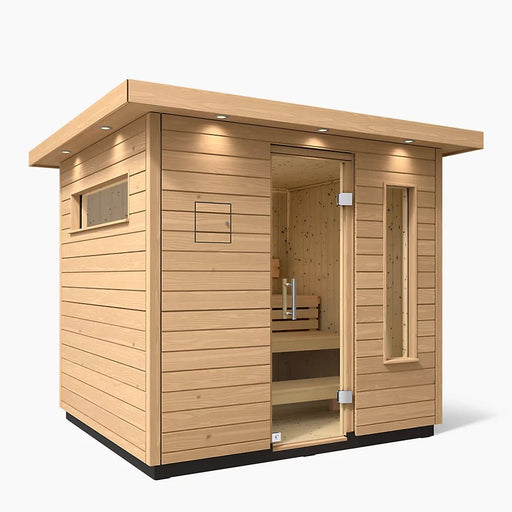 Kohler C2 Outdoor Sauna Kit - Douglas Fir | 3, 5 or 6 Person - Topture