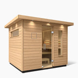Kohler C2 Outdoor Sauna Kit - Douglas Fir | 3, 5 or 6 Person - Topture