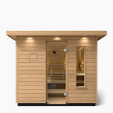 Kohler C2 Outdoor Sauna Kit - Douglas Fir | 3, 5 or 6 Person - Topture