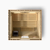 Kohler C2 Outdoor Sauna Kit - Douglas Fir | 3, 5 or 6 Person - Topture