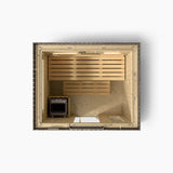 Kohler C2 Outdoor Sauna Kit - Weathered Grey Spruce | 3, 5 or 6 Person - Topture