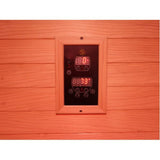 Logan 200D6 dual LED control panel showing temperature and timer readouts