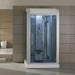 Mesa 500XL steam shower installed in a modern tiled bathroom setting