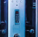 Mesa 9090 steam shower stainless control panel with digital display and button keypad