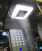 Mesa WS-501 ceiling rainfall showerhead running water with LED-lit chromotherapy panel