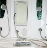 Mesa WS - 608A/WS - 608P Steam Shower Jetted Tub Combination - Topture