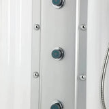 Mesa WS - 608A/WS - 608P Steam Shower Jetted Tub Combination - Topture