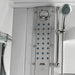 Mesa WS-609A back-massage jet panel with overhead nozzle and shelf