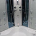 Mesa WS-701A control column with digital display above the white soaking tub