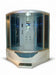 Mesa WS-702A steam shower and tub combo front view with tinted glass corner enclosure