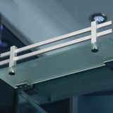 Mesa WS-801 steam shower tempered glass corner storage shelf
