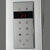 Close-up of Mesa WS-905 control panel showing labeled buttons and readout