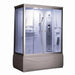 Mesa WS-905 steam shower tub combo full unit, right-hand configuration