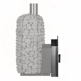 Mounting Collar for HIVE Flow LS Sauna Stoves, Large - Topture